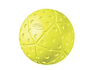 ATEC 1 Dozen (12) Hi. Per X-ACT 9&quot; Optic Yellow Pitching Machine Baseballs