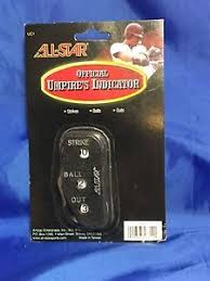 Ampac ALL STAR Official Umpires Indicator UC1 STRIKES BALLS OUTS